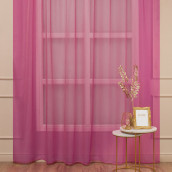 Классические шторы Emilia цвет: розовый (300х270 см - 1 шт)