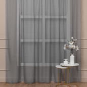 Классические шторы Veronika цвет: серый (300х270 см - 1 шт)