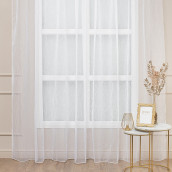 Классические шторы Angelina цвет: белый (400х270 см - 1 шт)