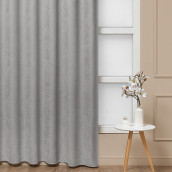 Классические шторы Abena цвет: серый (200х260 см - 1 шт)