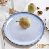 Набор тарелок Terra cotta цвет: бирюзовый (21х2х15 см - 4 шт)