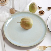 Набор тарелок Terra cotta цвет: мятный (21х2х15 см - 4 шт)