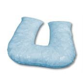 Наволочка к подушке для беременных С цвет: голубой (35х400)