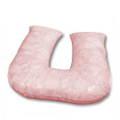 Наволочка к подушке для беременных С цвет: розовый (35х400)