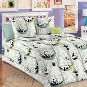 Детское постельное белье Веселые панды (для новорожденных)