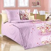 Детское постельное белье Улыбка цвет: розовый (для новорожденных)