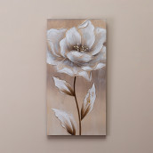 Картина Золотой цветок (40х80х3 см)