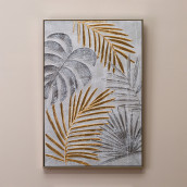 Картина Пальмовые листья (62х92х5 см)
