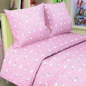Детское постельное белье Milady цвет: розовый (для новорожденных)