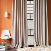 Классические шторы Бадди цвет: коричневый