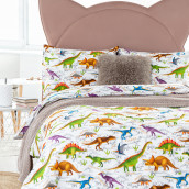 Детское постельное белье Динозавры цвет: мультиколор (1.5 сп)