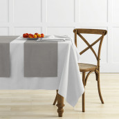 Дорожка на стол Ибица цвет: бежево-серый (43х140 см - 4 шт)