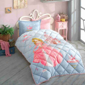 Детское постельное белье Crown цвет: розовый (1.5 сп)