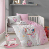 Детское постельное белье Poni цвет: розовый (для новорожденных)