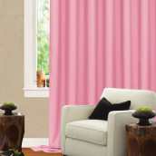 Классические шторы Albina цвет: розовый (200х260 см - 1 шт)