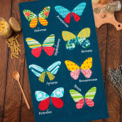 Кухонное полотенце Радужные бабочки (35х60 см)