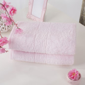 Набор из 2 полотенец для лица Harmonika Bamboo цвет: розовый туман (50х80 см - 2 шт)