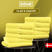 Набор из 10 полотенец Harmonika цвет: желтый (30х50 см - 10 шт)