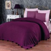 Постельное белье Lally цвет: фиолетовый (евро макси)
