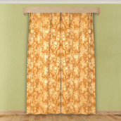 Классические шторы Rodondo цвет: золотой (140х270 см - 2 шт)