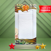 Полотенце в подарочной коробке Harmonika цвет: белый (100х150 см)