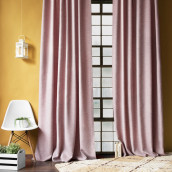 Классические шторы Бадди цвет: розовый