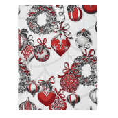 Кухонное полотенце Красные Шары (45х60 см)
