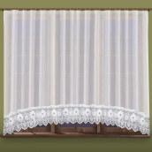 Классические шторы Агата цвет: белый (300х175 см - 1 шт)