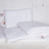 Детский набор Baby 95C цвет: белый (подушка, одеяло и наматрасник)