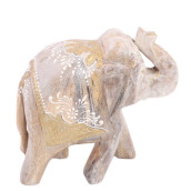 Фигурка Слон цвет: бежевый (10х20х21 см)