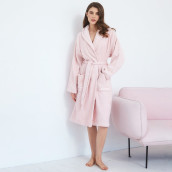 Банный халат Miranda Soft цвет: пудровый