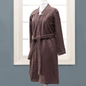 Банный халат Marva цвет: фиолетовый (S)