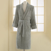 Банный халат Macie цвет: серый