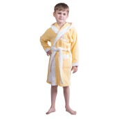Детский банный халат Bret цвет: желтый