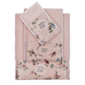 Полотенце Aldridge цвет: розовый