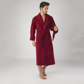 Банный халат Triga цвет: бордовый