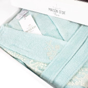 Банный халат Neria цвет: бирюзовый