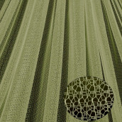 Классические шторы Lawrie цвет: оливковый (300х270 см - 1 шт)