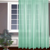 Классические шторы Wendi цвет: мятный (150х250 см - 1 шт)