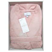 Банный халат Gloria цвет: грязно-розовый