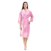 Банный халат Bettina цвет: розовый