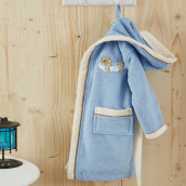 Детский банный халат Sevil цвет: голубой