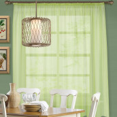 Классические шторы Quinten цвет: зеленый