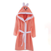 Детский банный халат Зайчик цвет: оранжевый
