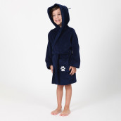Детский банный халат Cora цвет: синий