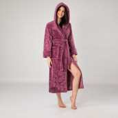 Банный халат Helin цвет: фиолетовый