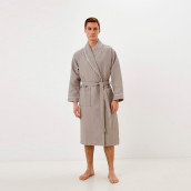Банный халат Герман цвет: серый