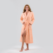 Банный халат Nora цвет: абрикосовый