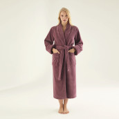 Банный халат Селеста цвет: фиолетовый