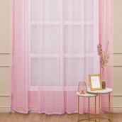 Классические шторы Clair цвет: розовый